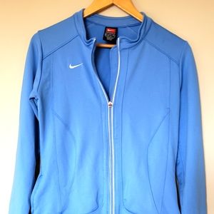 Nike Dri-fit Jacket Girls Size 16 (XL) Lgt. Blue/Periwinkle